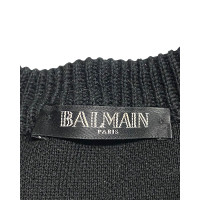 Balmain Blazer en Coton en Noir
