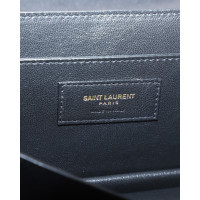 Saint Laurent Domino Bag en Cuir en Noir