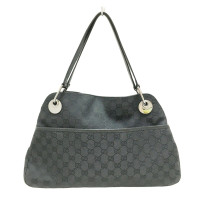 Gucci Shoulder bag Canvas in Black