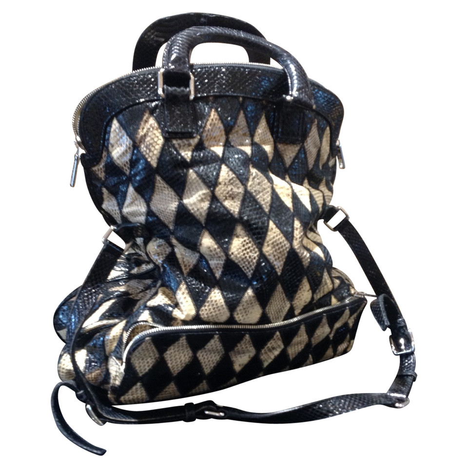 Dolce & Gabbana Handtasche aus Reptilleder