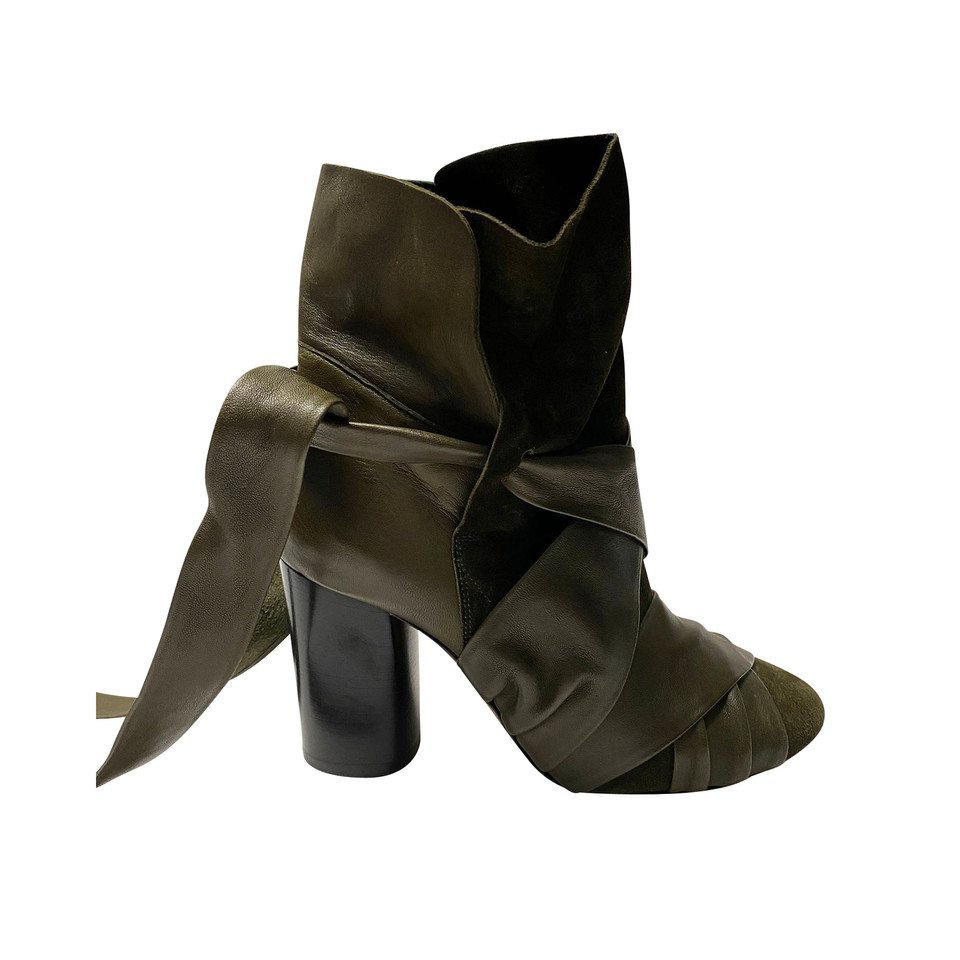 Isabel Marant Boots Leather in Green