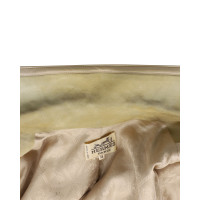 Hermès Giacca/Cappotto in Pelle scamosciata in Giallo