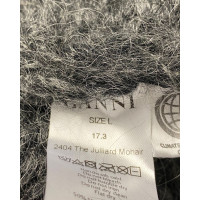 Ganni Blazer aus Wolle in Grau