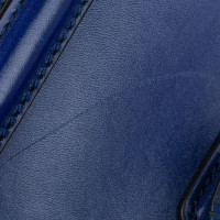 Alexander McQueen Heroine Bag 30 in Pelle in Blu