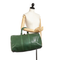 Louis Vuitton Keepall 50 aus Leder in Grün