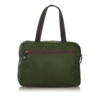 Prada Handbag Cotton in Green