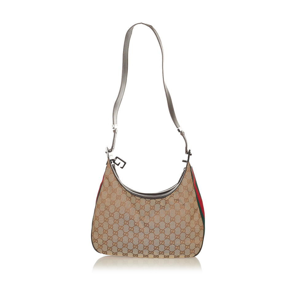 Gucci Shoulder bag Canvas in Beige