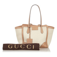 Gucci Tote bag Canvas in Beige