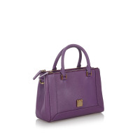 Mcm Shoulder bag Leather in Violet