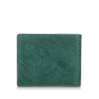Balenciaga Täschchen/Portemonnaie aus Leder in Grün