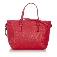 Salvatore Ferragamo Shoulder bag Leather in Red