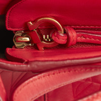 Salvatore Ferragamo Umhängetasche aus Leder in Rot