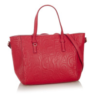 Salvatore Ferragamo Shoulder bag Leather in Red