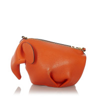 Loewe Elephant Bag Leather in Orange