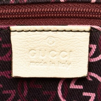 Gucci Tote bag Leer in Wit