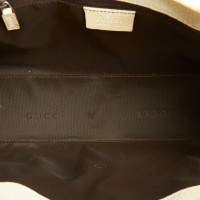 Gucci Schoudertas Canvas in Beige