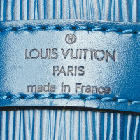 Louis Vuitton Sac Noé Leer in Blauw