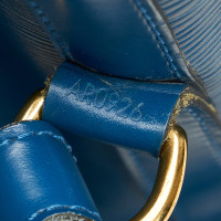 Louis Vuitton Sac Noé Leer in Blauw