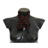 Dolce & Gabbana Schal/Tuch aus Seide in Schwarz