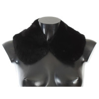 Dolce & Gabbana Scarf/Shawl Fur in Black