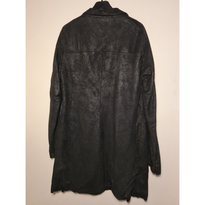 Salvatore Santoro Jacket/Coat Leather in Black