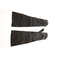 Cos Gloves Leather in Brown