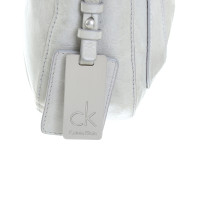 Calvin Klein Handtasche in Grau-Grün