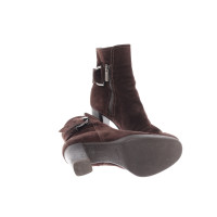 Tod's Ankle boots Leather in Brown