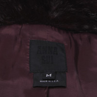 Anna Sui Coat made of fake fur