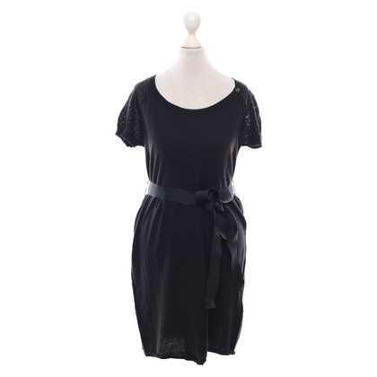 Patrizia Pepe Kleid aus Baumwolle in Schwarz