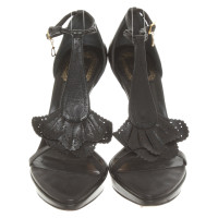 Christian Dior Pumps/Peeptoes Leather in Black