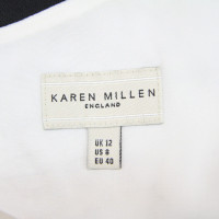 Karen Millen Robe en soie en noir