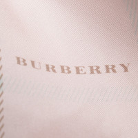 Burberry silk scarf with checked pattern