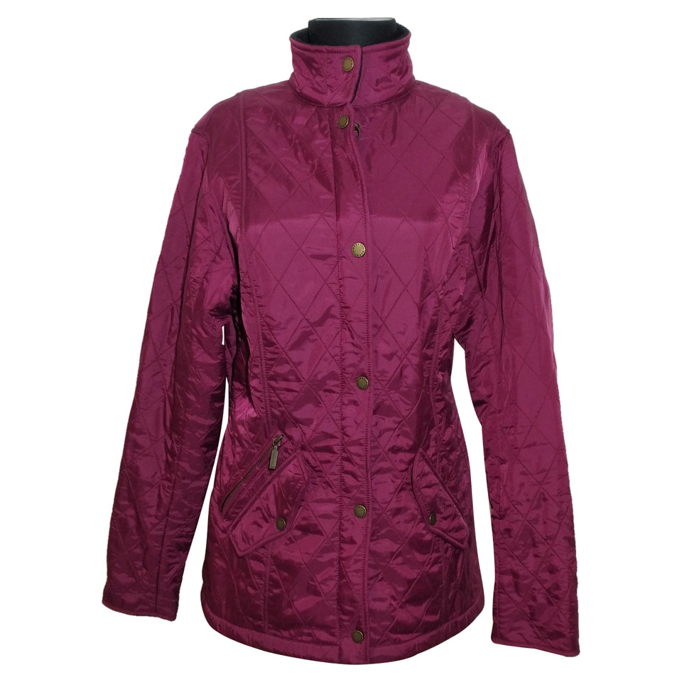 Barbour Giacca/Cappotto in Bordeaux