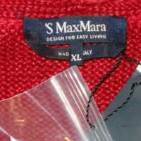 Max Mara Gebreid vest in rood