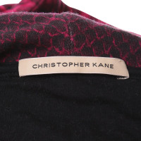 Christopher Kane Felpa con cappuccio con stampa animalier