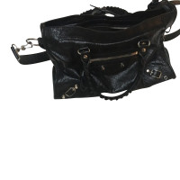 Balenciaga City Bag aus Leder in Schwarz