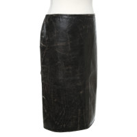 Jean Paul Gaultier skirt made of leather