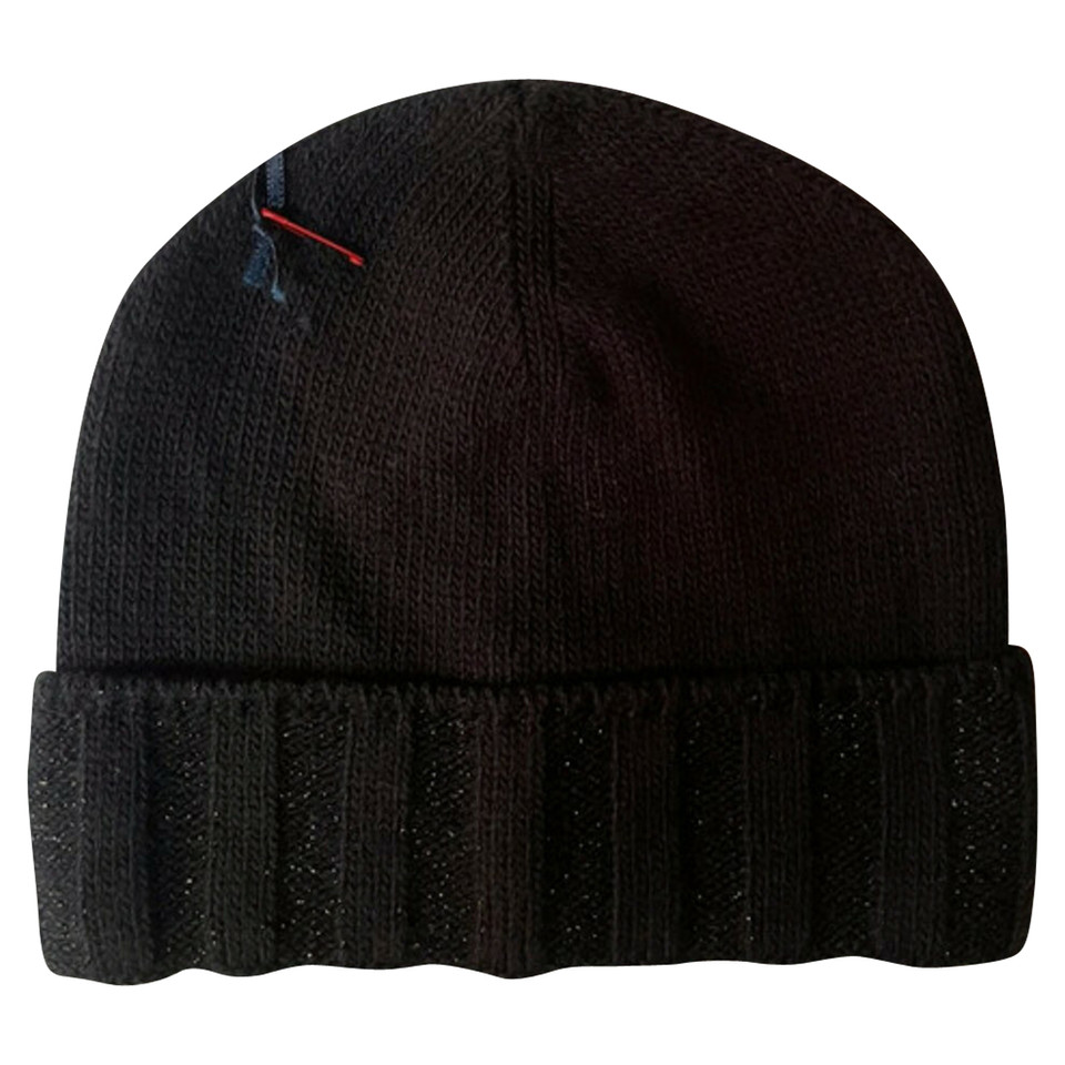 Tommy Hilfiger Hut/Mütze aus Baumwolle in Schwarz