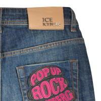Iceberg Jeans with logo patch