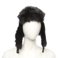 Furry Hat/Cap Fur in Brown