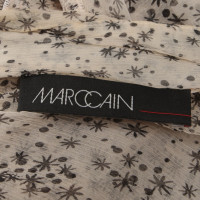 Marc Cain Transparante blouse met patroon
