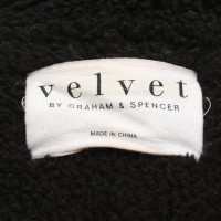 Velvet Giacca/Cappotto in Nero