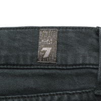 7 For All Mankind Jeans en vert sapin