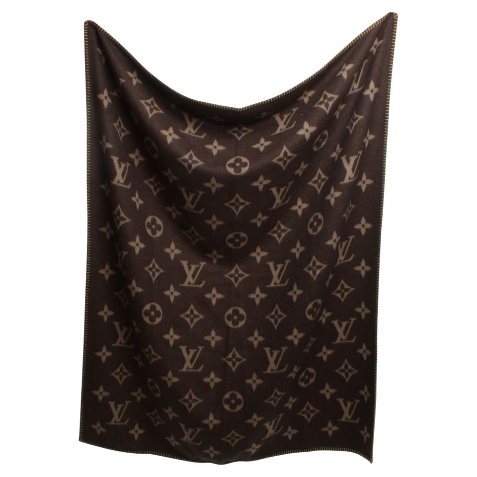 Louis Vuitton Blanket with monogram pattern - Buy Second hand Louis Vuitton Blanket with ...