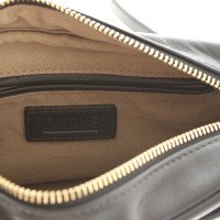 Cinque Clutch Bag Leather in Black