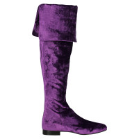 Alberta Ferretti Stiefel in Violett