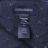 Zadig & Voltaire Doek in blauw