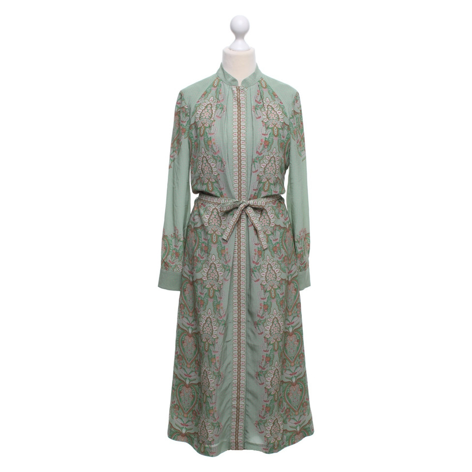 Vilshenko Silk dress with pattern