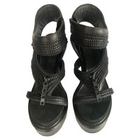 Givenchy Sandalen Leer in Zwart